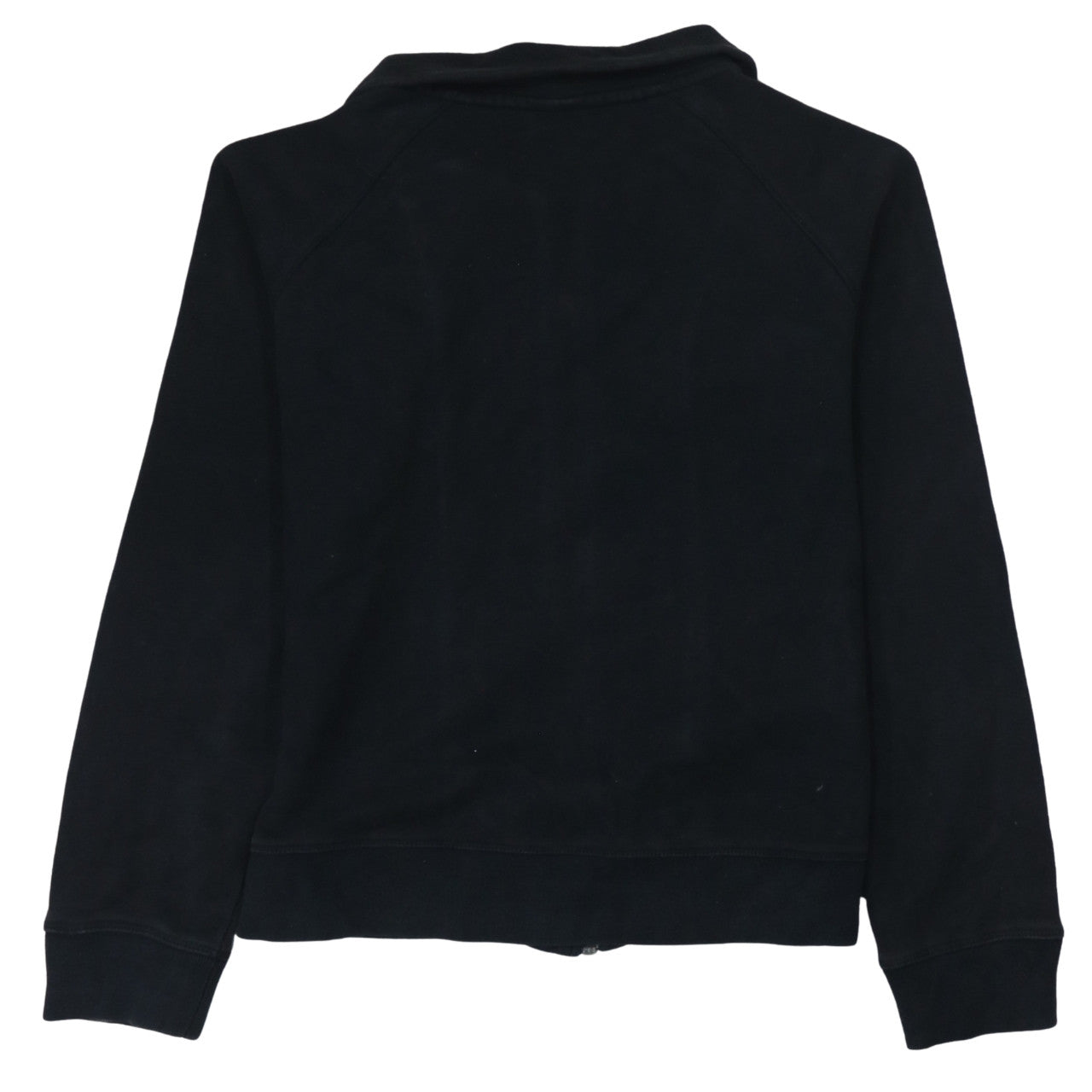 Nike Women's Black Full Zip Sweatshirt Size 14 Fleece Hoodie Jacket