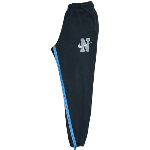 Nike Men's Black Logo Fleece Sweatpants M Regular Fit