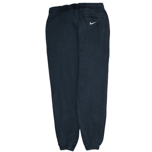 Nike Men's Black Logo Fleece Sweatpants M Regular Fit