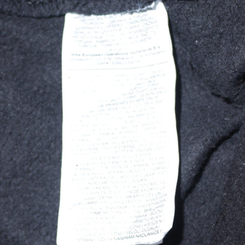 Nike Men's Black Logo Fleece Sweatpants M Regular Fit