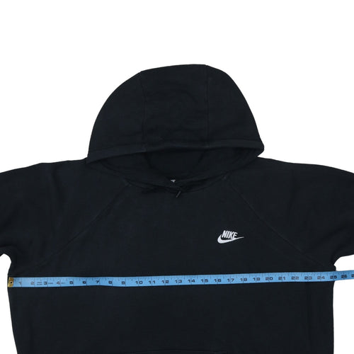 Nike Men's Black XL Pullover Hoodie Cotton Fleece Regular Fit