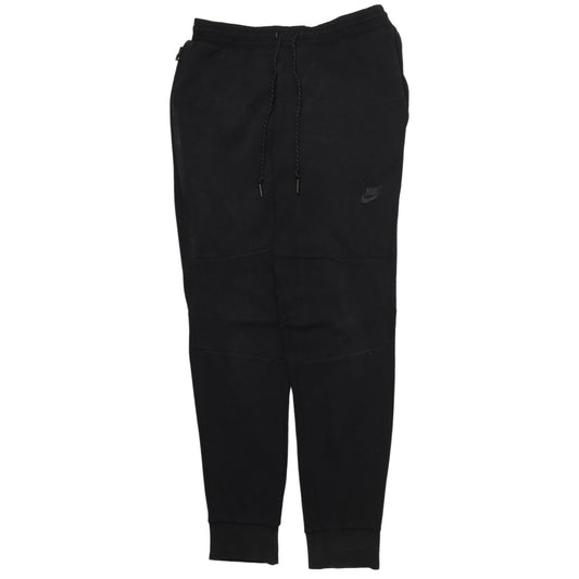 Nike Men's Black Jogger Trousers M Regular Fit Fleece Casual