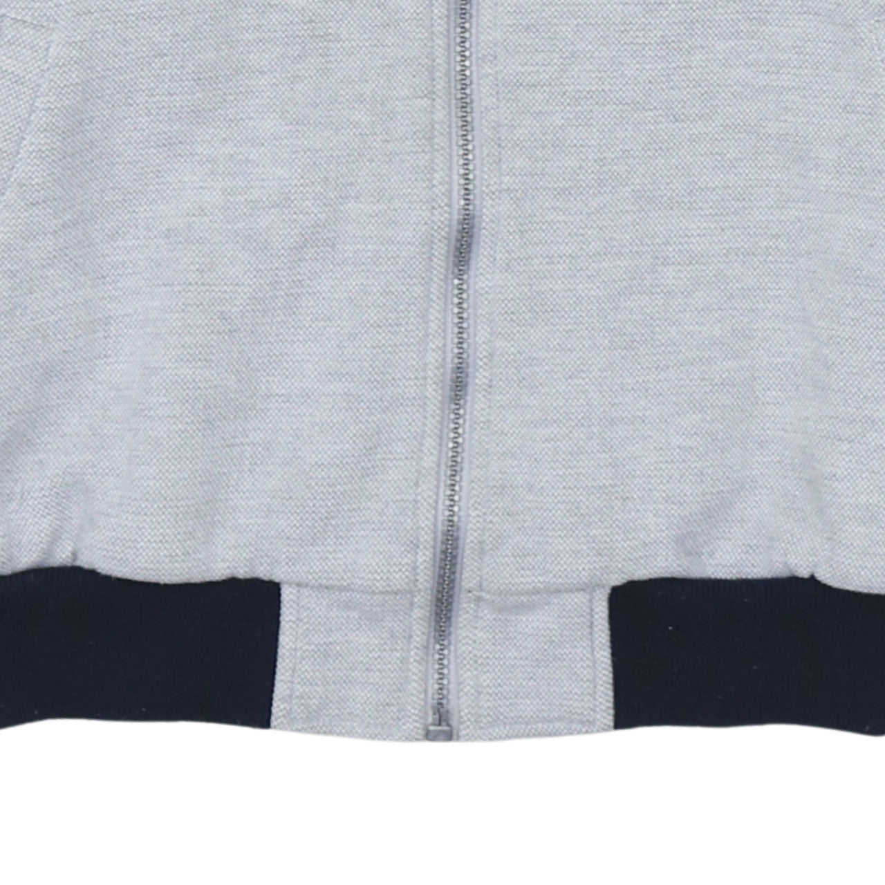 Kappa Men Grey Full Zip Sweatshirt Medium Classic Sportswear