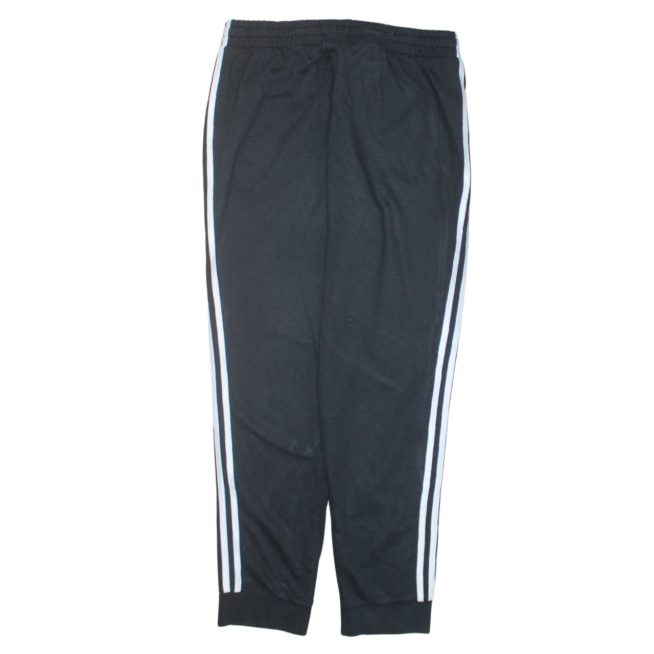 Adidas Mens Black XL Jogger Trousers Elastic Waist Sports Pants