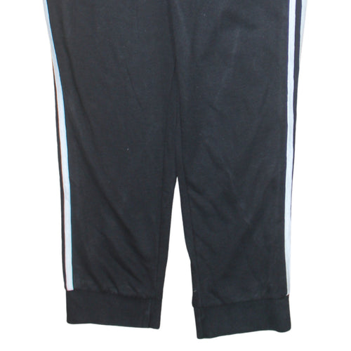 Adidas Mens Black XL Jogger Trousers Elastic Waist Sports Pants