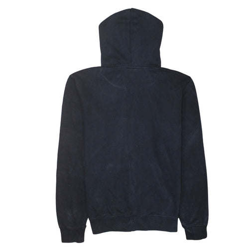 Champion Men's Black Small Full Zip Hoodie Fleece Sweatshirt