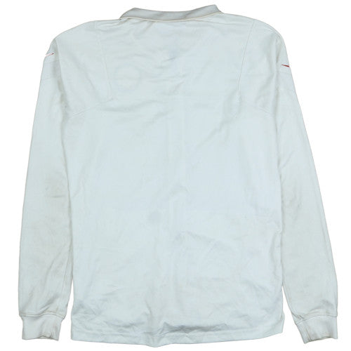 Nike Men’s White PSG Full Zip Dri-Fit Sweatshirt S