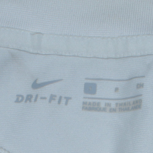 Nike Men’s White PSG Full Zip Dri-Fit Sweatshirt S