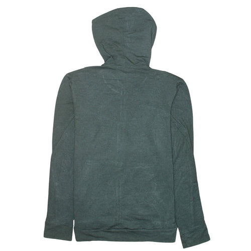 Nike Men's Green Dri-FIT Full Zip Hoodie Size M Lightweight Sportswear
