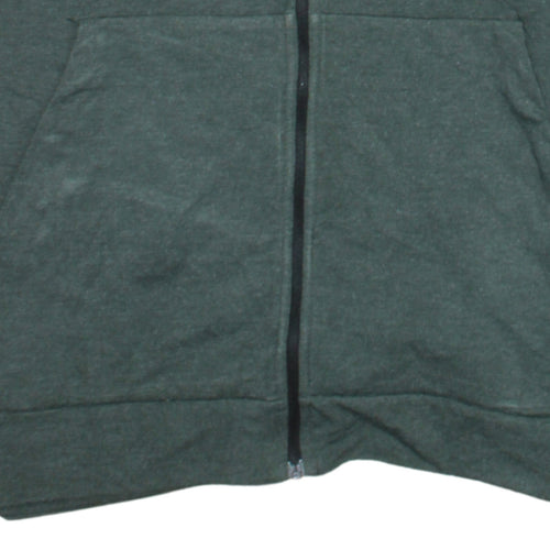 Nike Men's Green Dri-FIT Full Zip Hoodie Size M Lightweight Sportswear