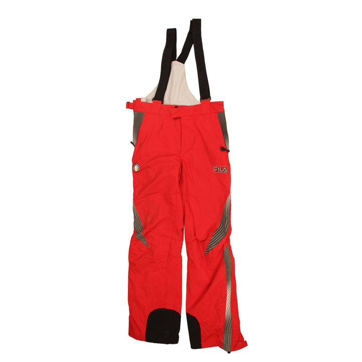 FILA Men's Red Snow Pants S Waterproof Insulated Trousers