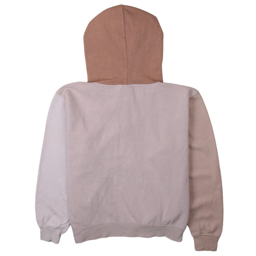 Nike Women’s Beige Colourblock Pullover Hoodie Size S