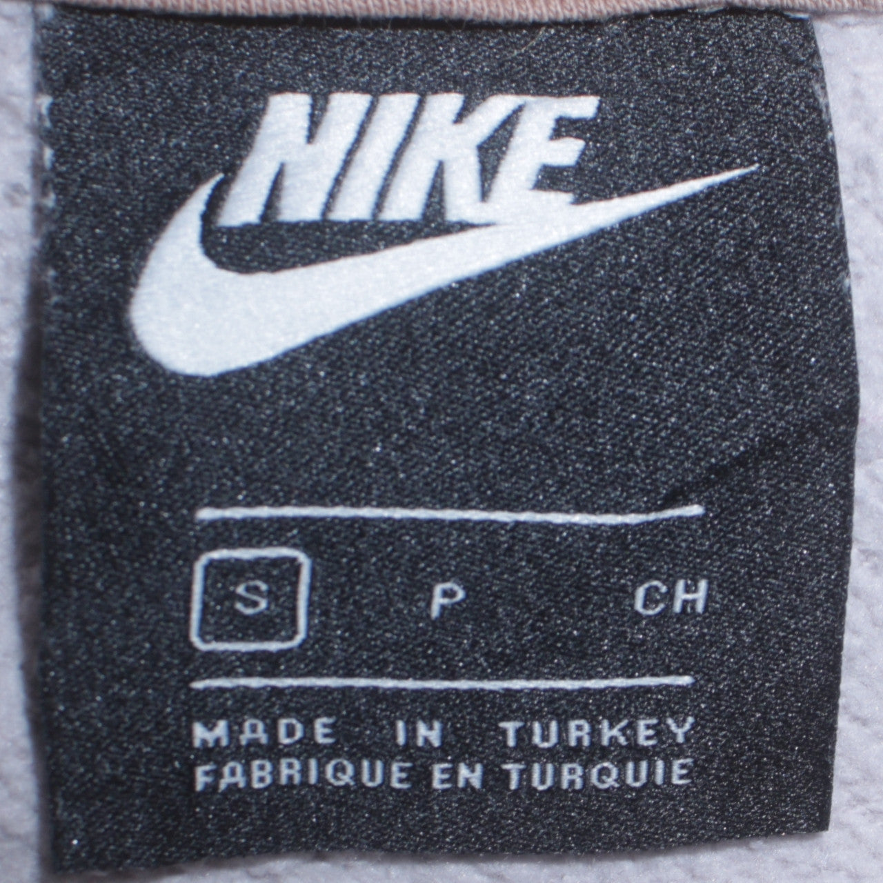 Nike Women’s Beige Colourblock Pullover Hoodie Size S