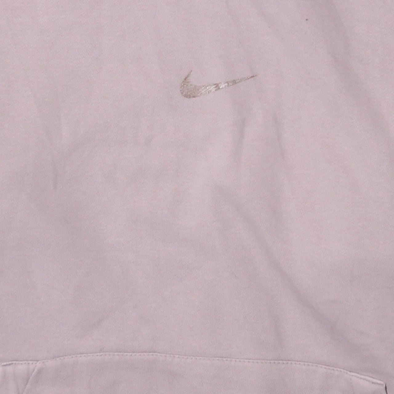 Nike Women’s Beige Colourblock Pullover Hoodie Size S