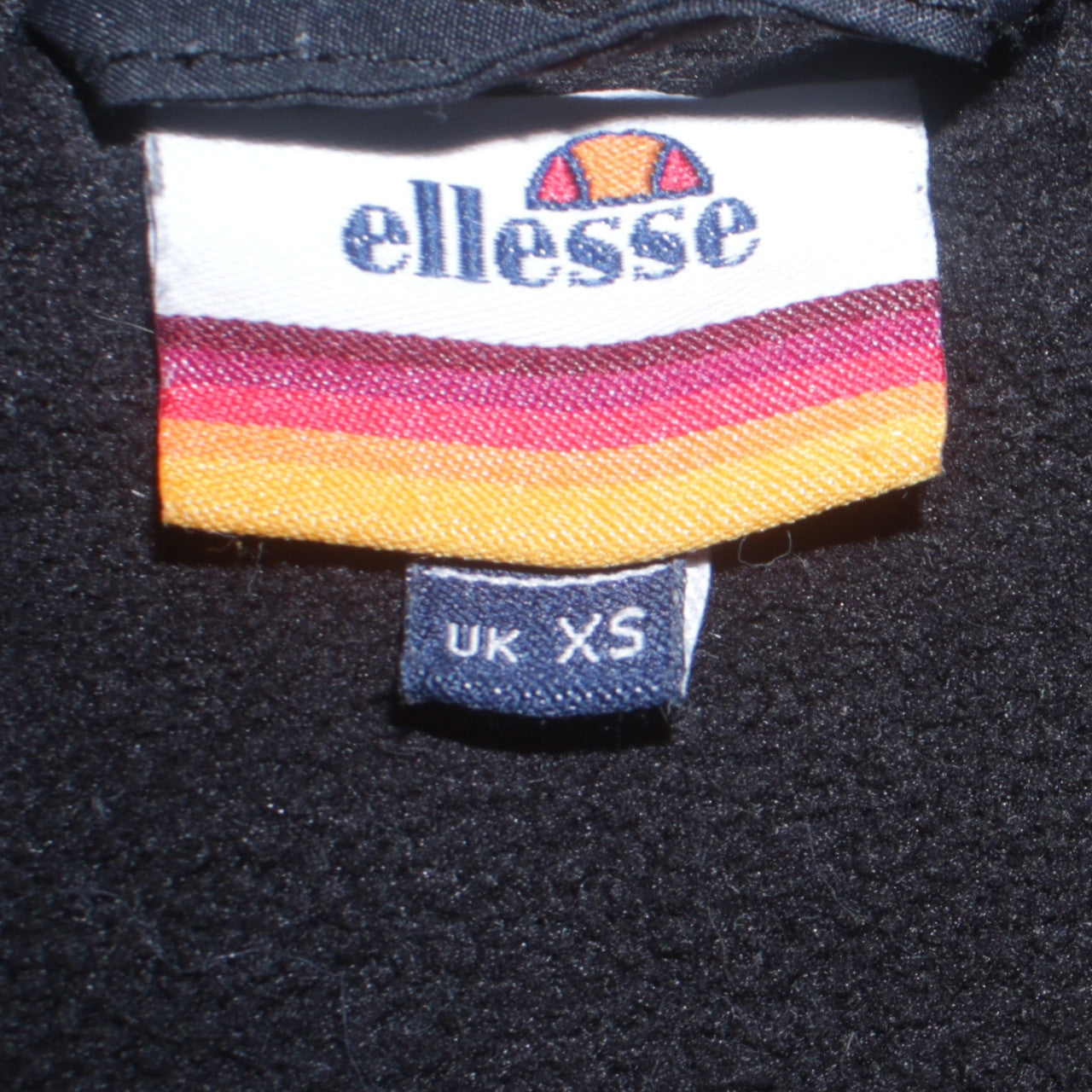 Ellesse Men’s Black XS Bomber Hooded Jacket - Full Zip Casual