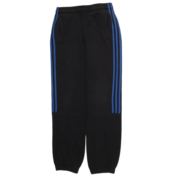 Adidas Boys Black Jogger Trousers 13-14 Years Elastic Waist Sportswear