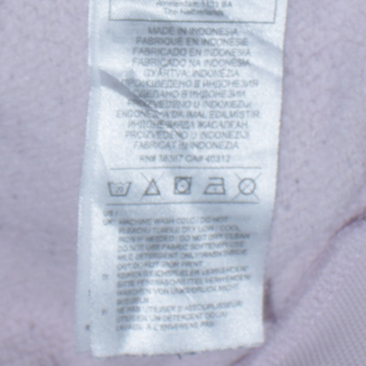 Adidas Womens Pink Pullover Hoodie Size 14 Logo Hooded Sweatshirt