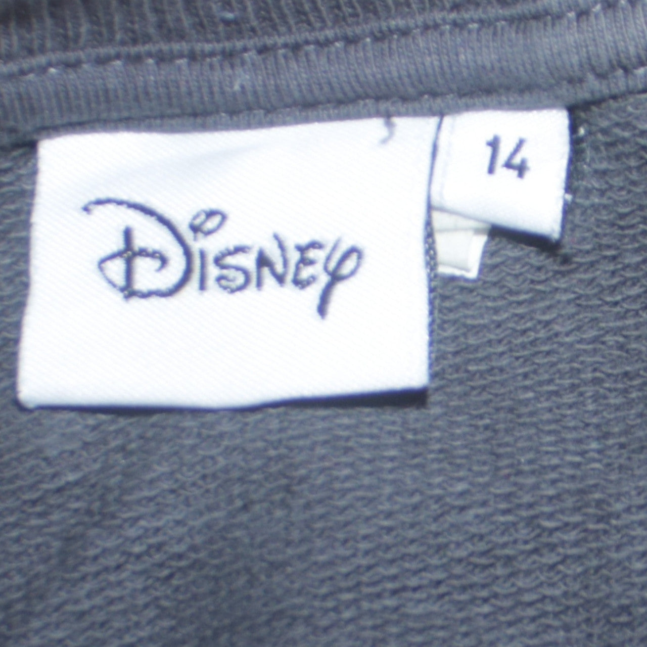 Disney Atmosphere Women's Grey Mickey Mouse Pullover Sweatshirt Size 14