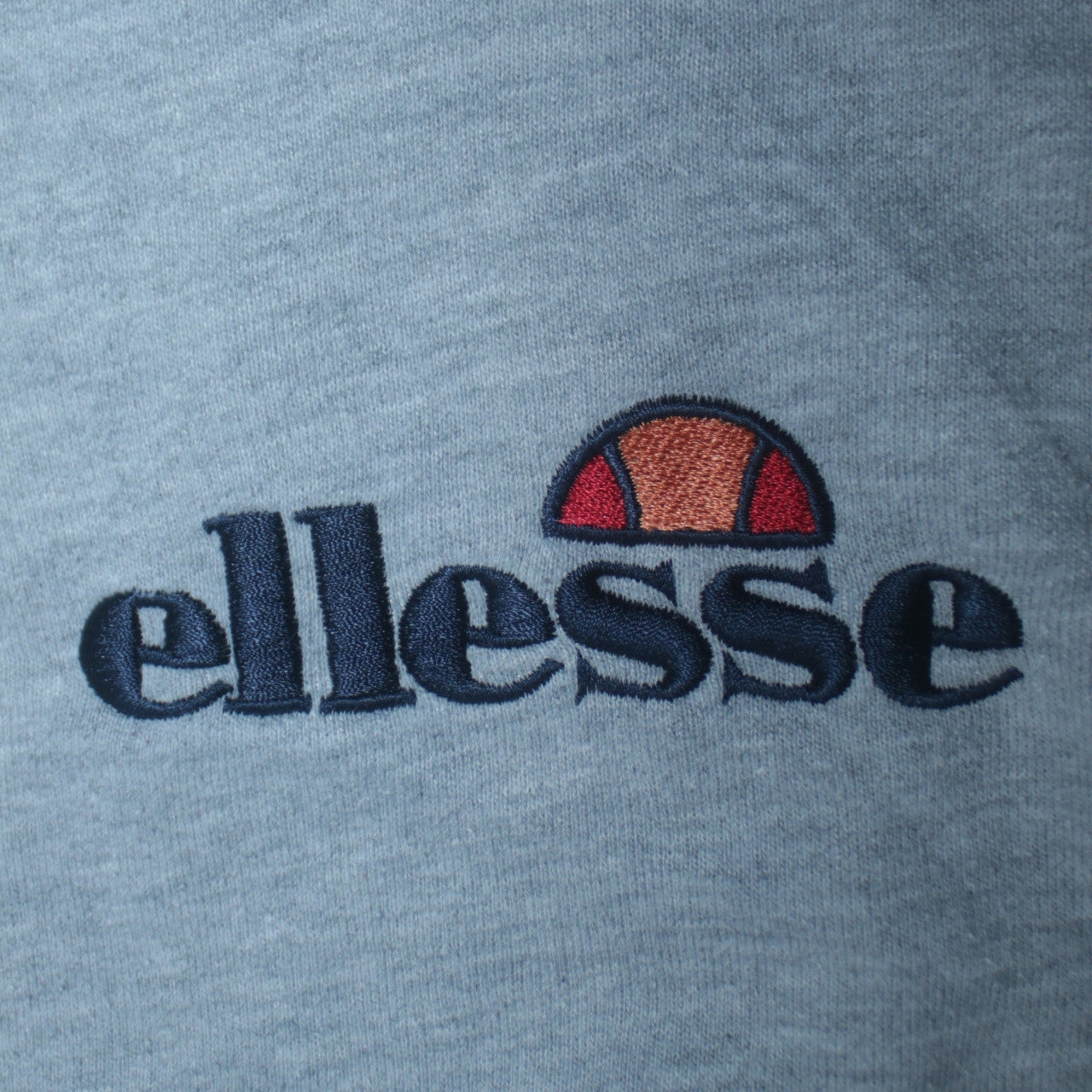 Ellesse Mens Grey Crew Neck Sweatshirt Small Regular Fit Embroidered Logo