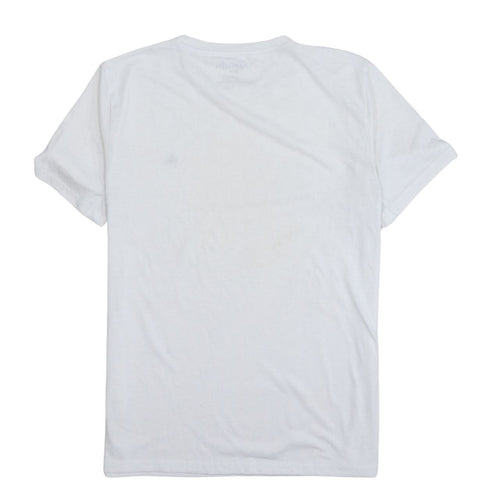 Calvin Klein Men's White Polyester Golf T-Shirt Size L
