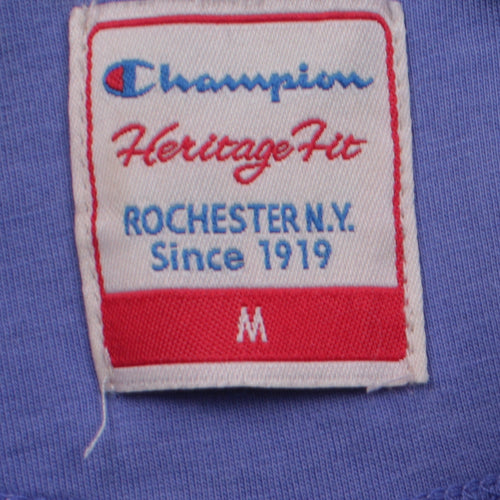 Champion Womens Purple Pullover Hoodie Size M Heritage Fit