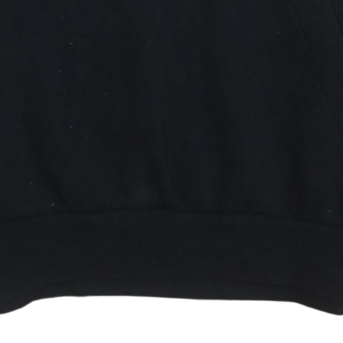 Adidas Mens Black XS Pullover Hoodie Fleece Logo Sportswear