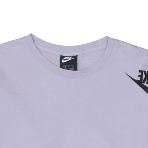 Nike Womens Lilac Sweatshirt Small Crew Neck Long Sleeve Pullover
