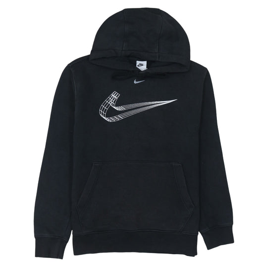 Nike Men's Black Pullover Hoodie Small Graphic Logo Sportswear