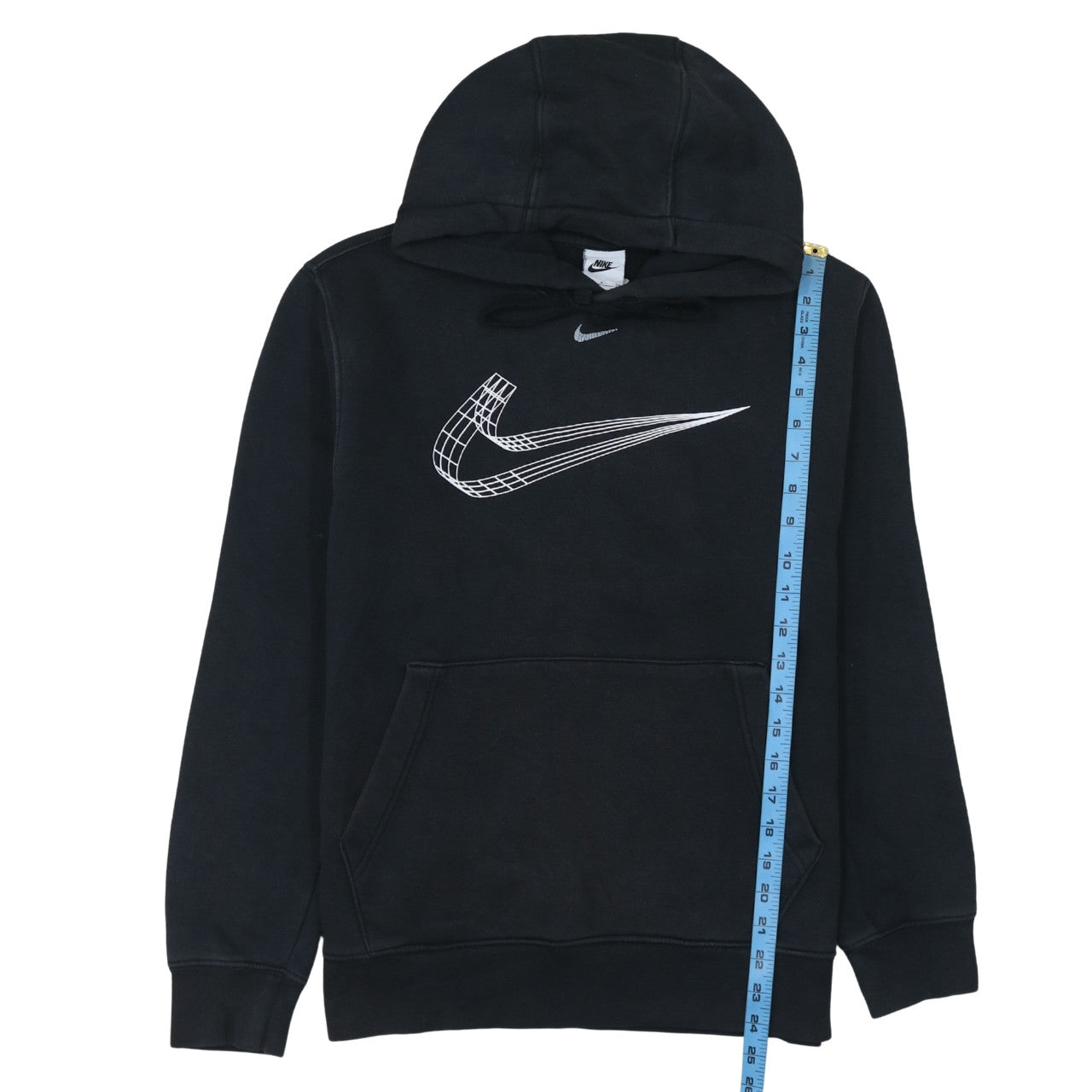Nike Men's Black Pullover Hoodie Small Graphic Logo Sportswear