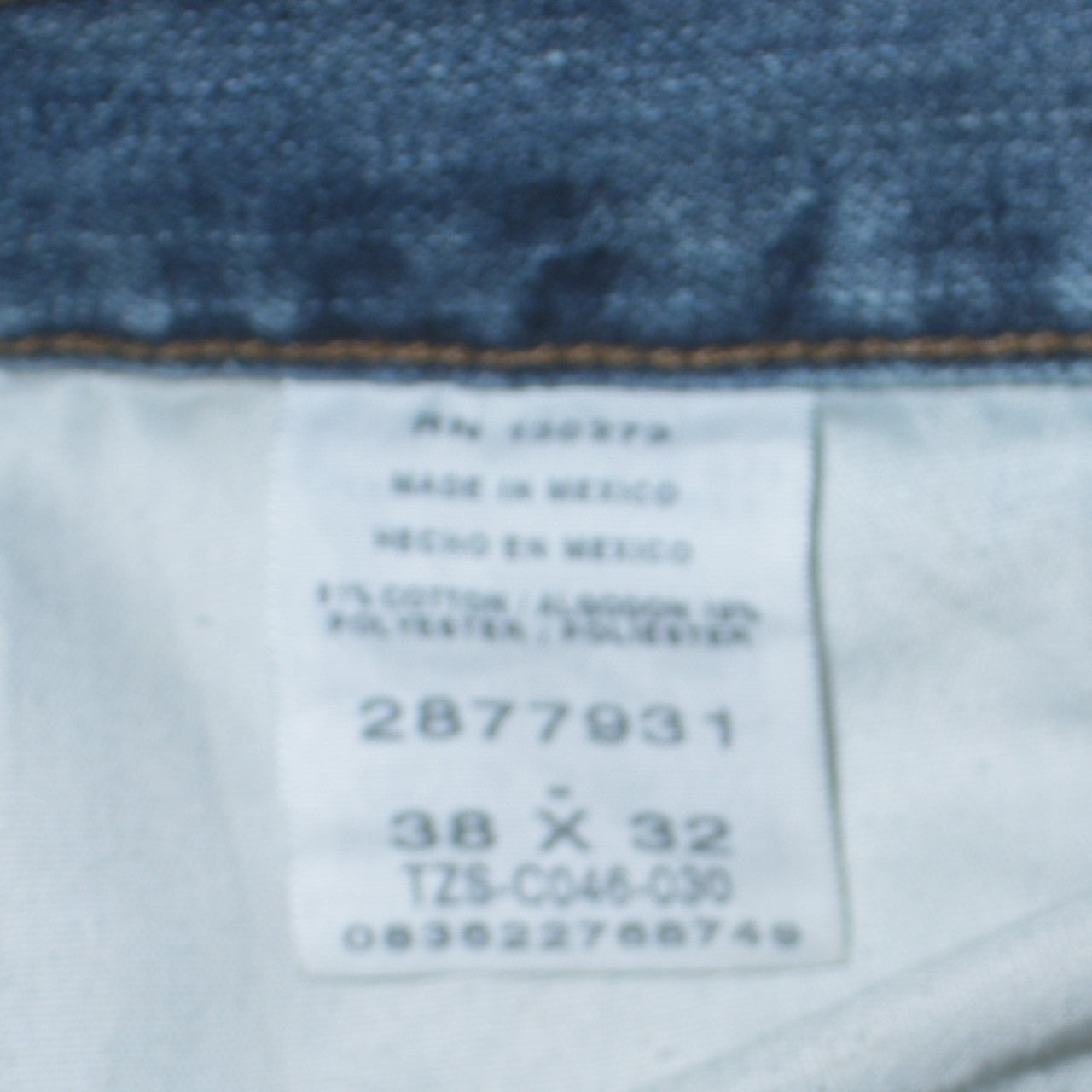 Lee Men's Blue Carpenter Relaxed Fit Denim Jeans 38x32
