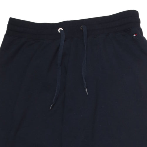 Tommy Hilfiger Men's Black XS Jogger Sweatpants with Logo