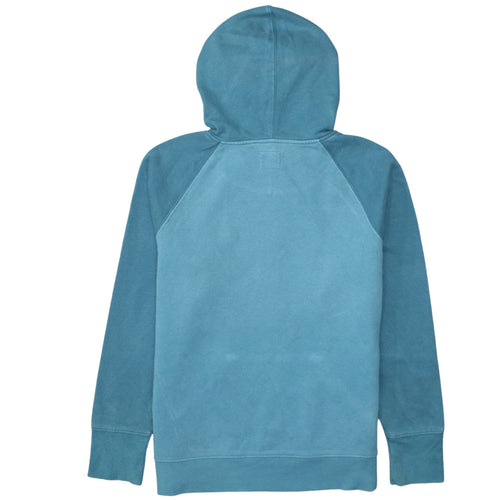 Champion Men's Blue Pullover Hoodie Medium Fleece Logo Sweatshirt