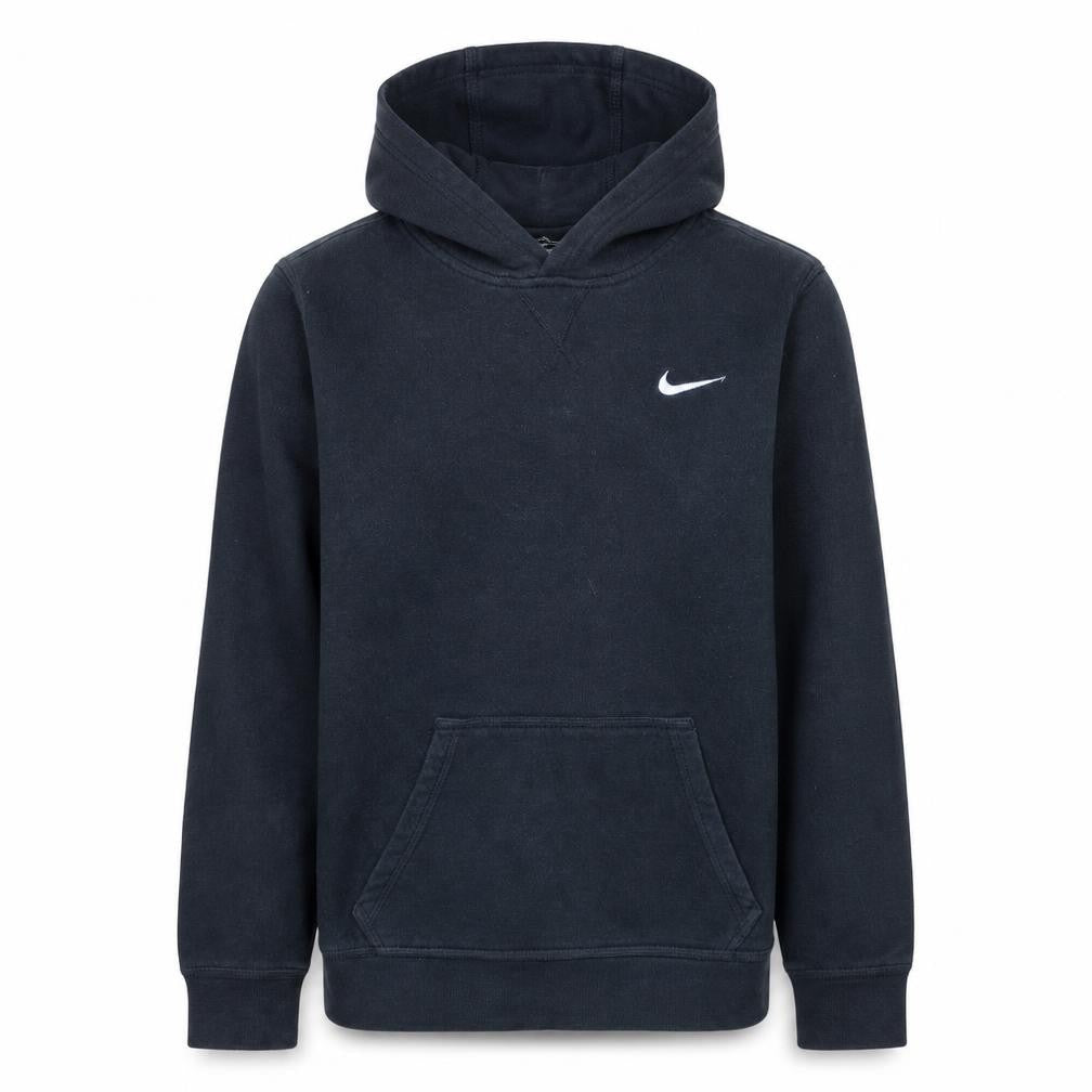 Nike Boys Black Pullover Hoodie XL 13-15 Years Fleece Lined Sweatshirt