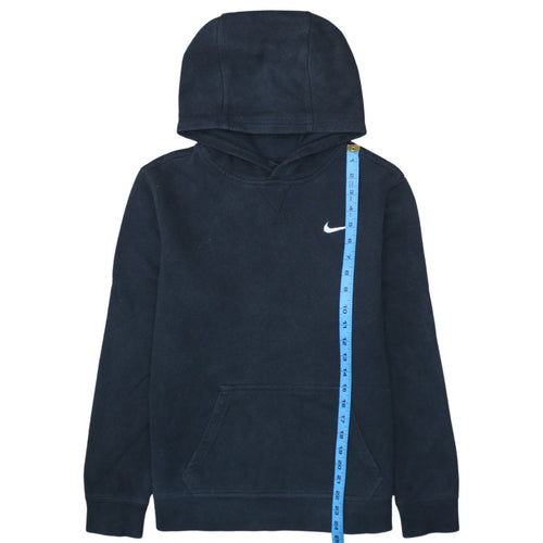 Nike Boys Black Pullover Hoodie XL 13-15 Years Fleece Lined Sweatshirt