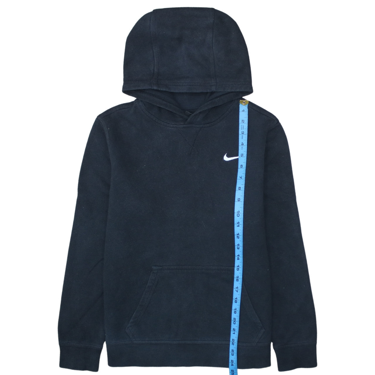 Nike Boys Black Pullover Hoodie XL 13-15 Years Fleece Lined Sweatshirt