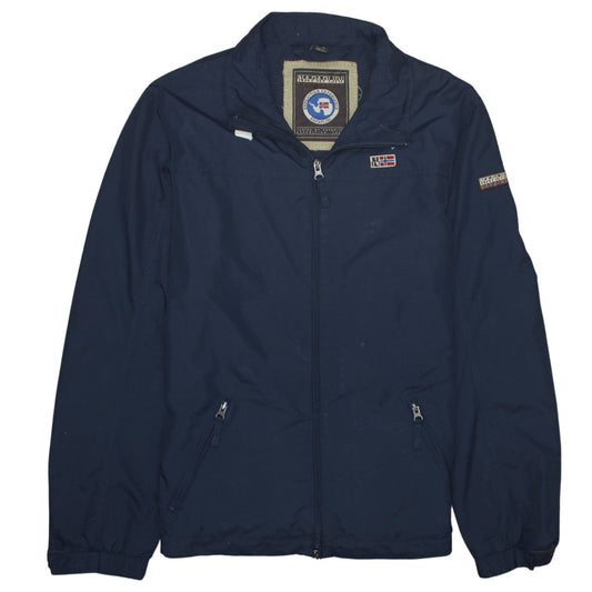 Napapijri Men's Navy Blue Expedition Full Zip Jacket Size L