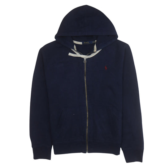 Polo Ralph Lauren Men's Blue Full Zip Hoodie Size L