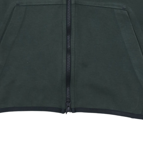 Nike Men's Green Full Zip Hoodie Size S Regular Fit