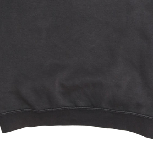 Nike Men's Grey Small Crew Neck Pullover Sweatshirt