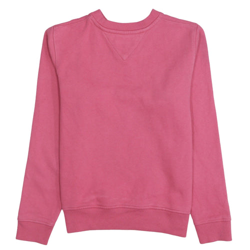 Tommy Jeans Women's Pink XS Pullover Sweatshirt NYC Logo