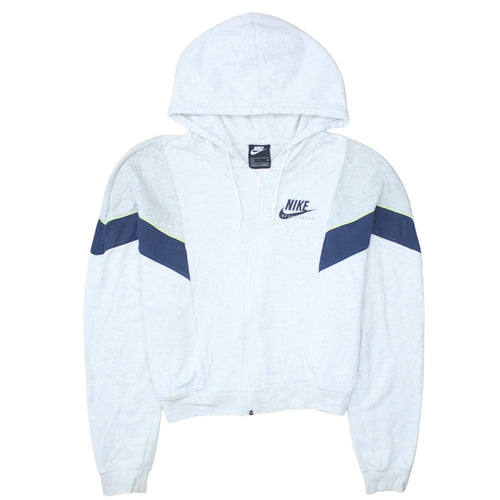 Nike Women’s Grey Full Zip Sportswear Hoodie Size S