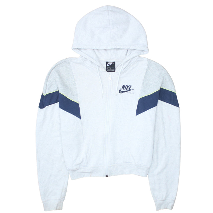 Nike Women’s Grey Full Zip Sportswear Hoodie Size S