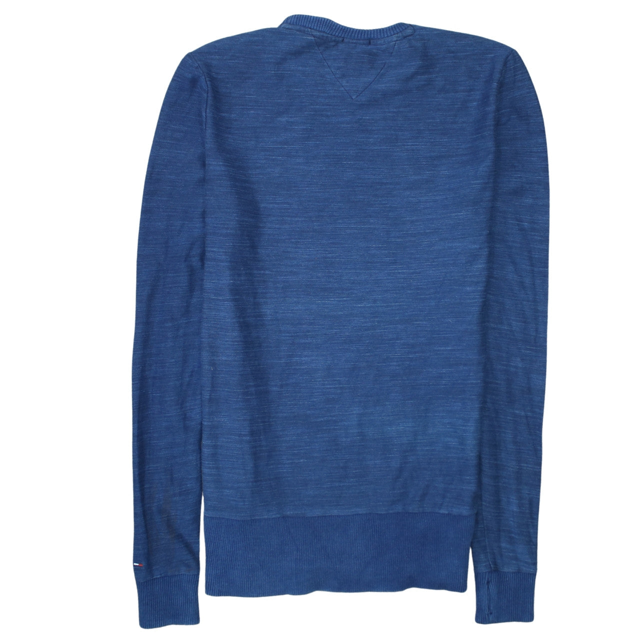 Hilfiger Denim Men's Blue Crew Neck Logo Sweatshirt Size L