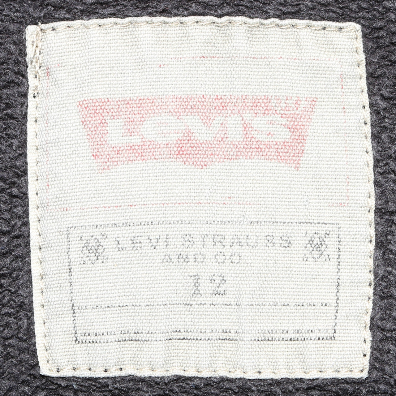 Levi's Womens Black Size 12 Pullover Hoodie Sweatshirt