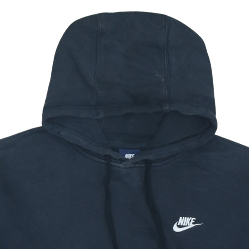 Nike Women's Black Pullover Hoodie Size L Drawstring Kangaroo Pocket