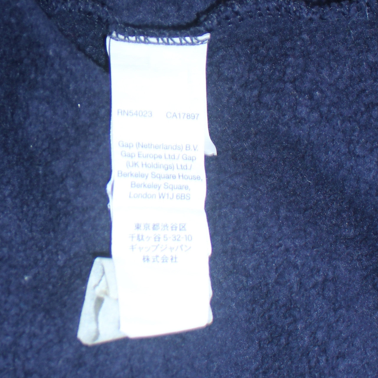 Gap Men's Blue XL Pullover Hoodie Graphic Logo Fleece Sweatshirt