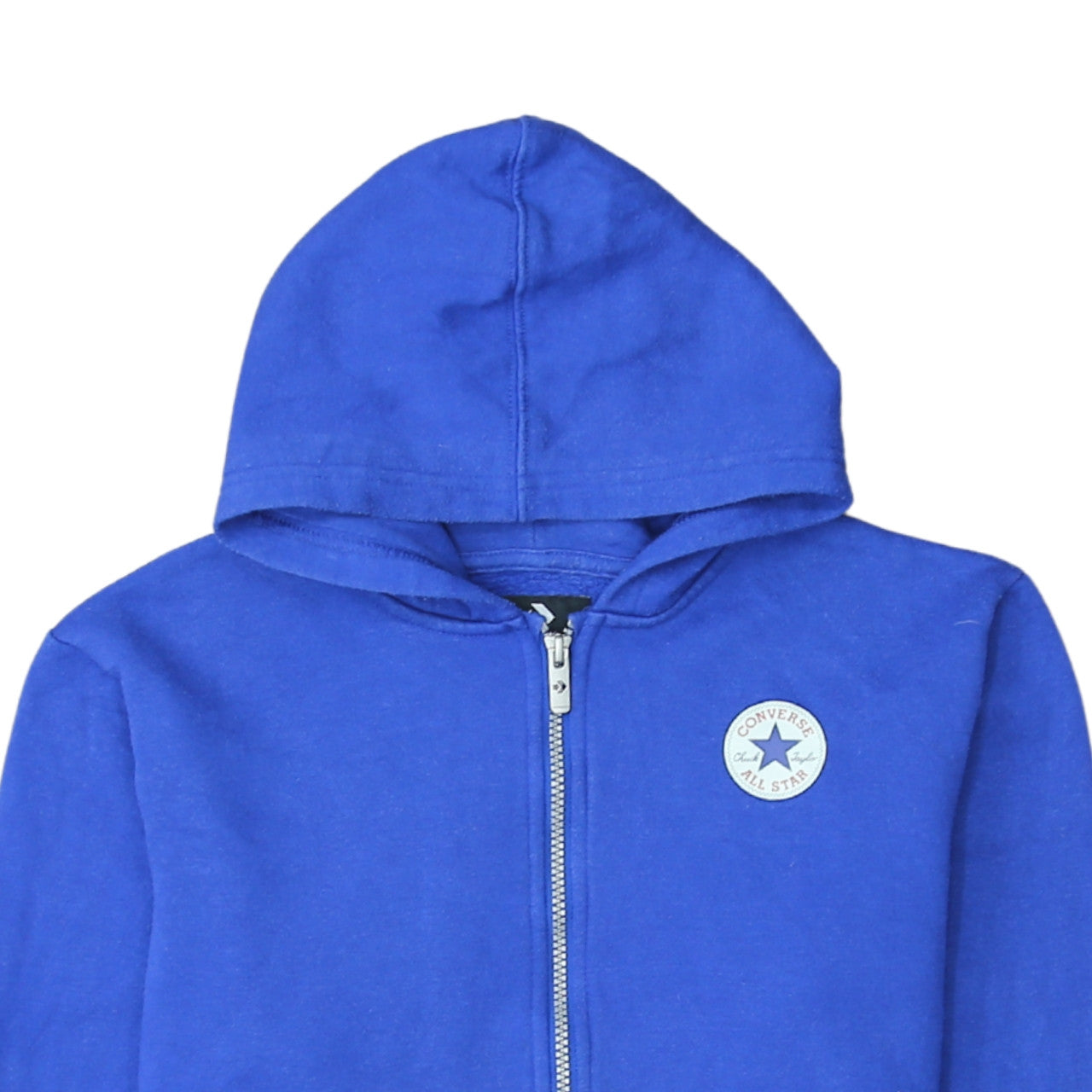 Converse Boys Blue Full Zip Hoodie XL 13-15 Years Cotton Blend Casual