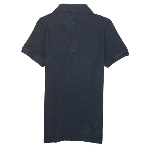 Tommy Hilfiger Men's Black Slim Fit Stretch Polo Shirt S