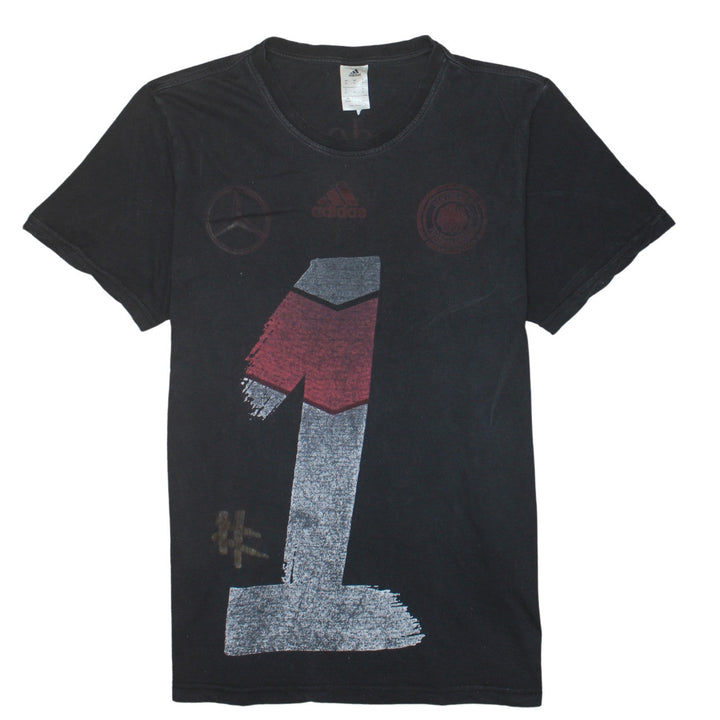 Adidas Men's Black XL Graphic Sports T-Shirt Mercedes-Benz Germany