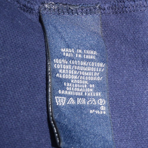 Ralph Lauren Men Blue Long Sleeve Polo Shirt M Cotton Classic Fit